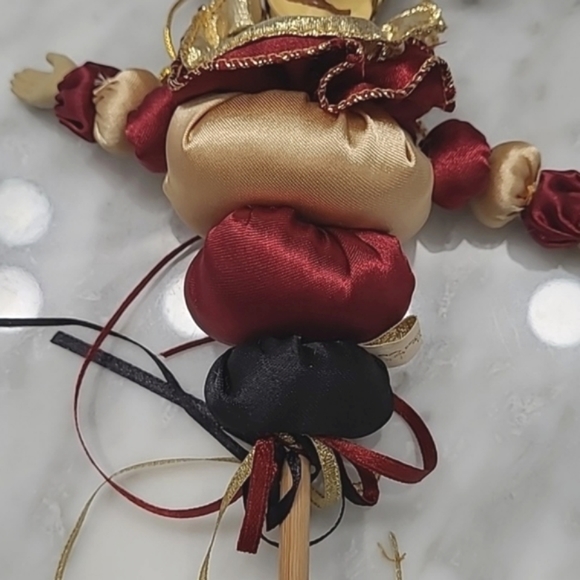 Wayne Kleski Katherine's Collection Jester Stick Ornament - Picture 7 of 13